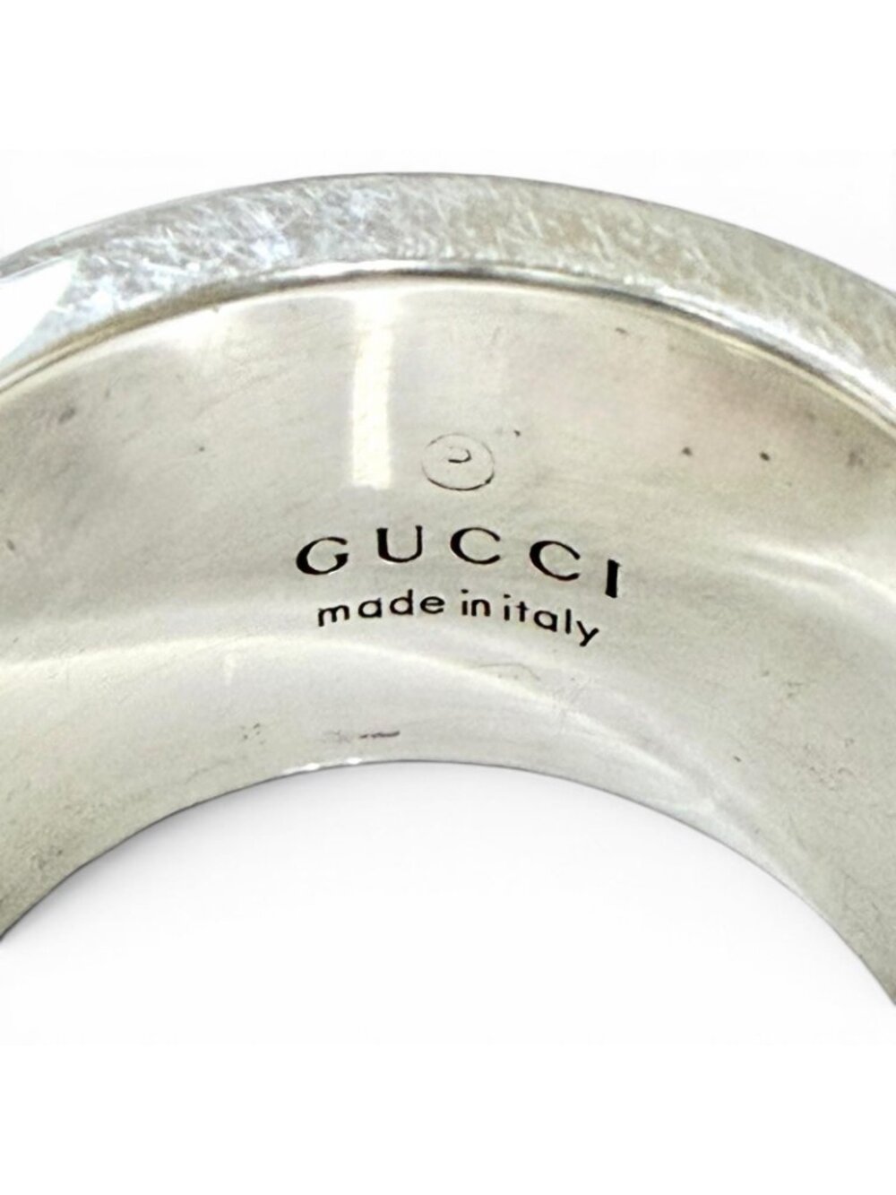 Gucci 925 Ghost Ring Wide Silver - Picture 7 of 11